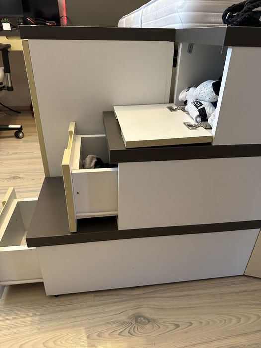 Mobilier copii inteligent, temă Batman  Unic, set complet