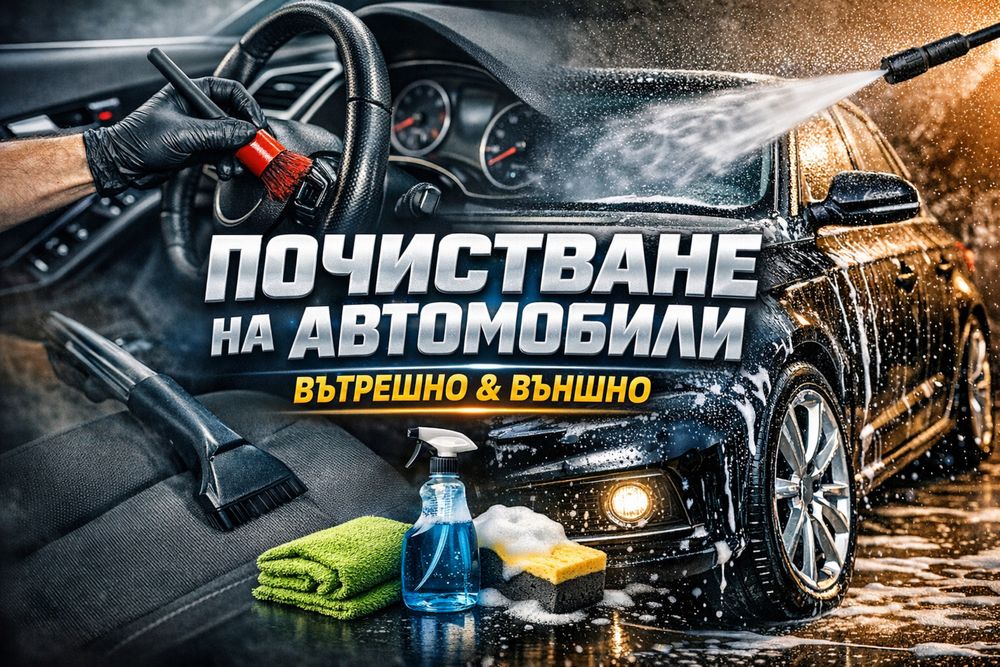 Почистване на автомобили