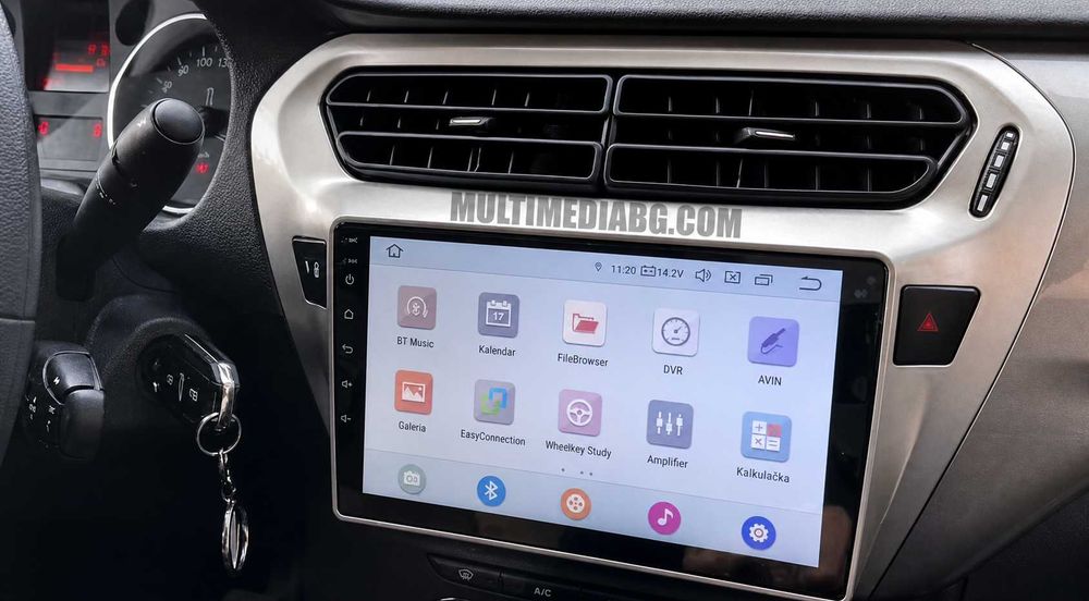 Peugeot 301 2013г-2018 Мултимедия Навигация Android
