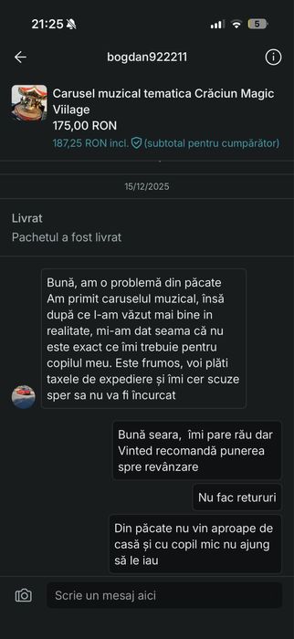 Rochie cu paiete Bby