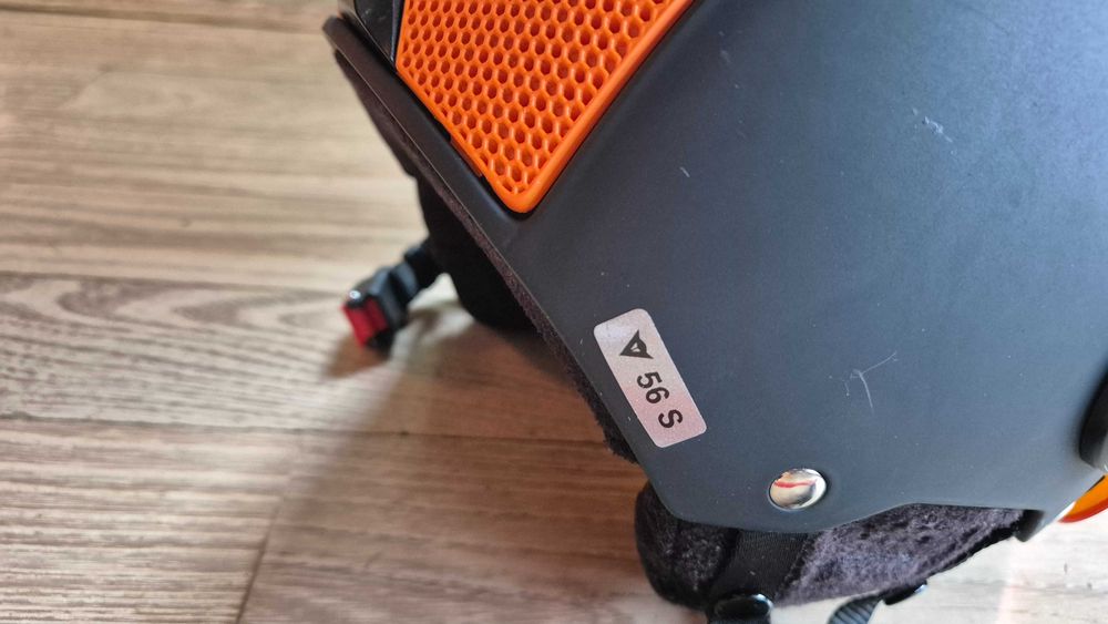 Оранжев, дамски ски шлем, каска за ски, размер S-56, Dainese