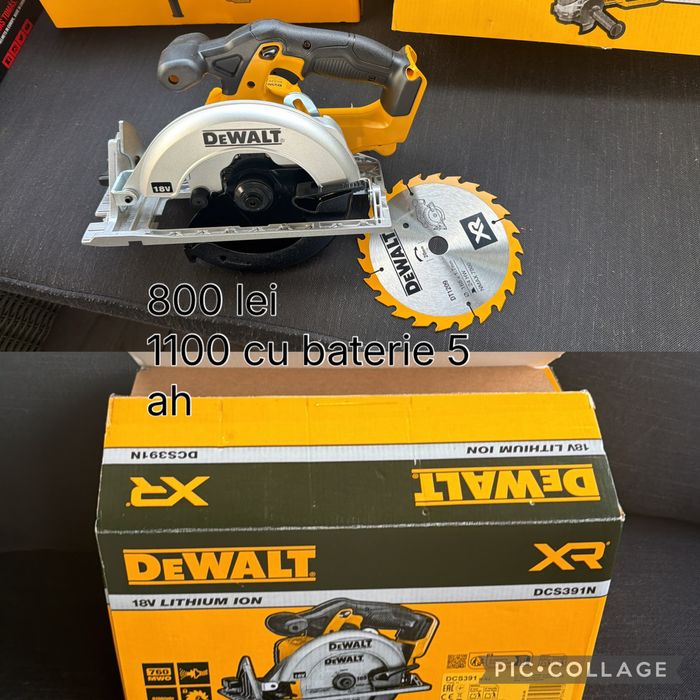 Scule Dewalt noi Baterii 5Ah