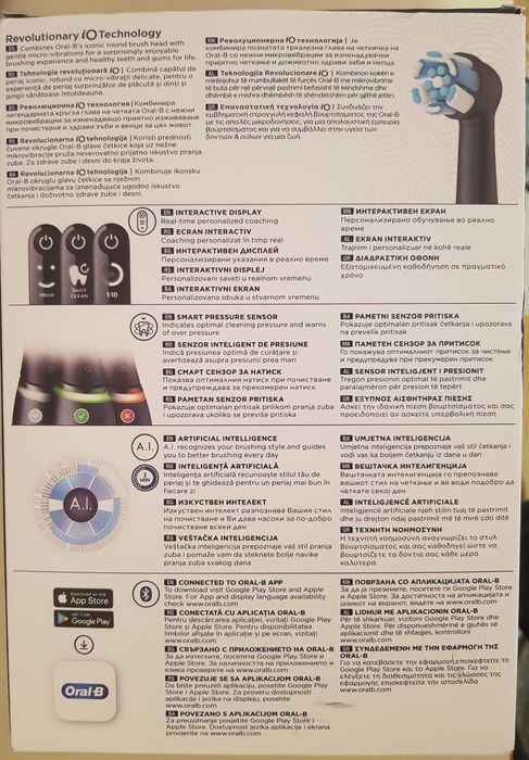 Нова Oral-B iO6 + 4 броя нови глави