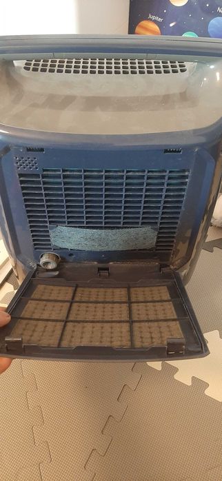 Vand  Dezumidificator aer DELONGHI DEX216F, 16l/zi, 300W, albastru petrol