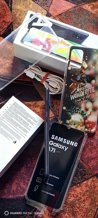 SAMSUNG  GALAXY A71- Топ състояние.Пълен комплект+подаръци