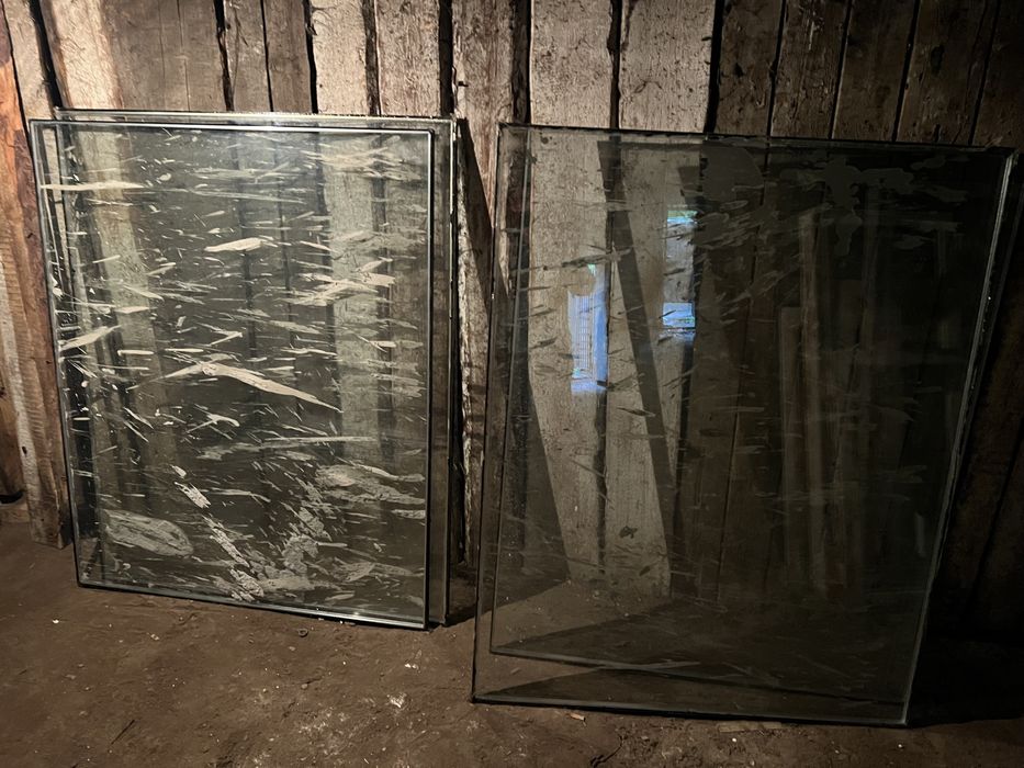 Пластиковое окно и стекла