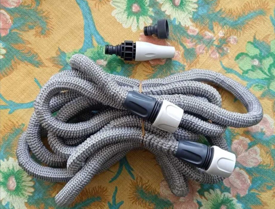 Градински маркуч ARMADILLO 7.5 м или разтегателен маркуч 5 /15 м. Нови