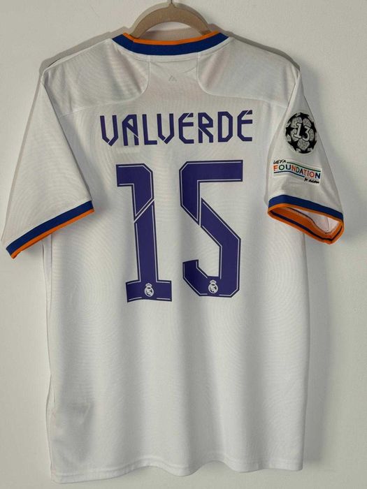Tricou fotbal Real Madrid 21/22 Home