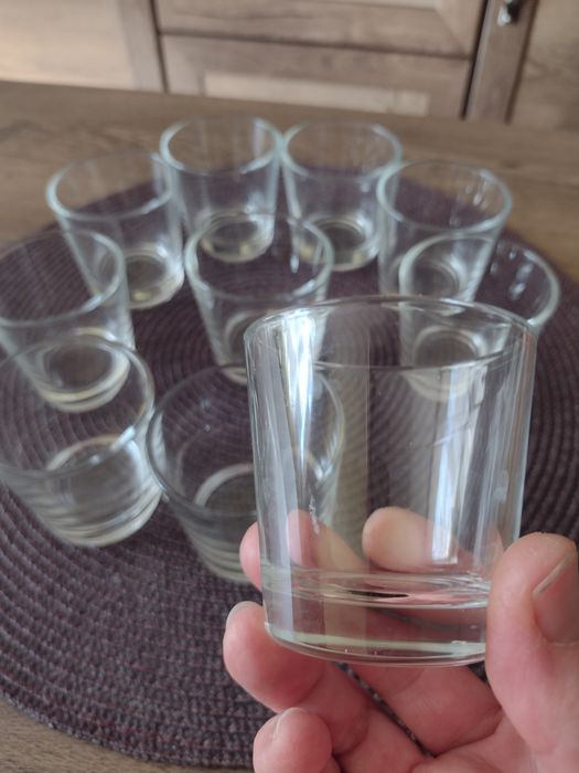 Нови чаши  10 бр.за ракия ,бренди или шотове.