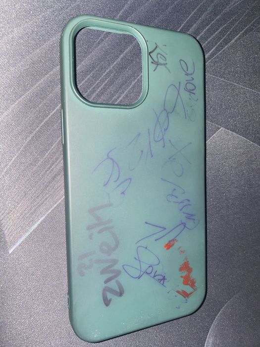 Чехол iPhone 13 Pro Max с автографами PRO-игроков CS2