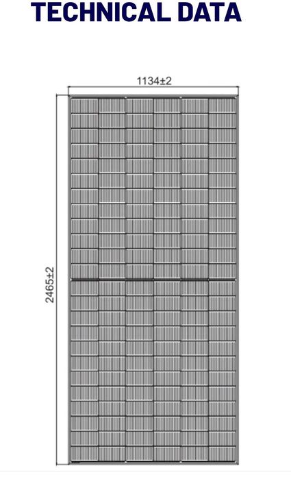 Соларни панели 540wp НОВИ