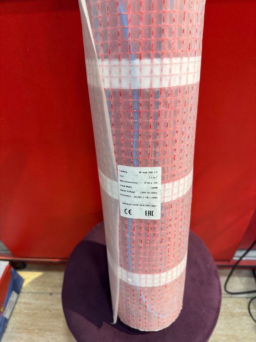 Теплый пол кабельный  под стяжку