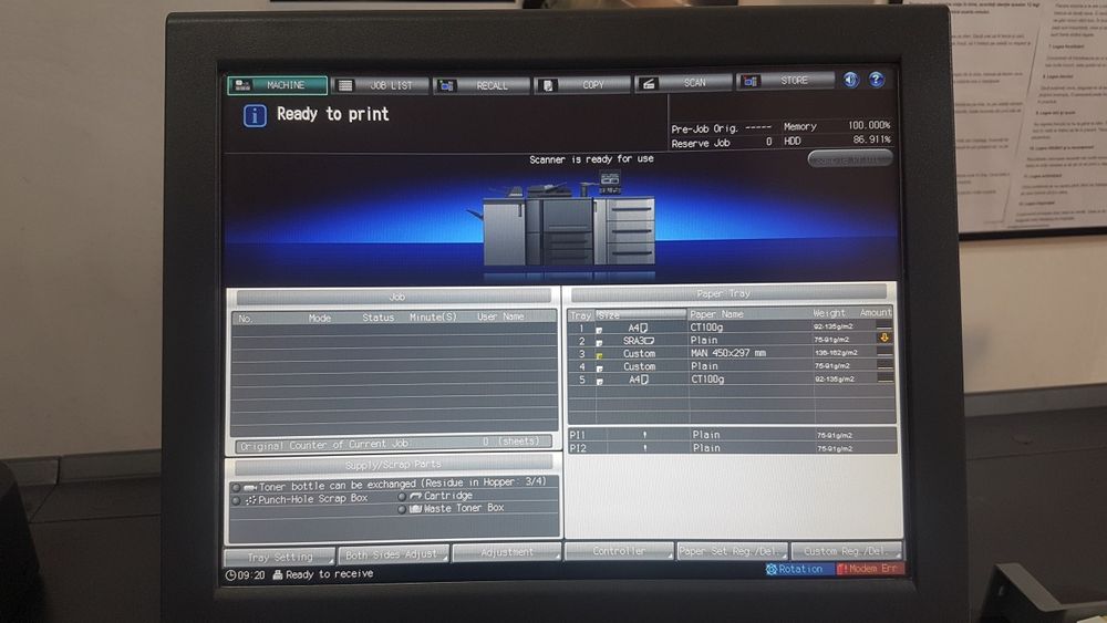 Imprimanta profesionala de producție Konica Minolta 951 PRO
