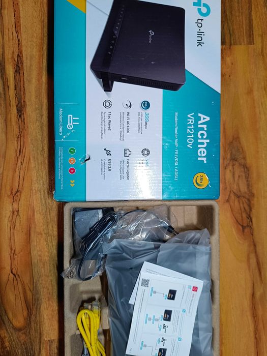 Archer VR1210v безжичен двулентов гигабитов VoIP VDSL/ADSL рутер
