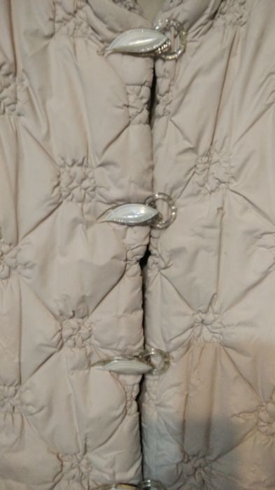 Зимний теплый пуховик