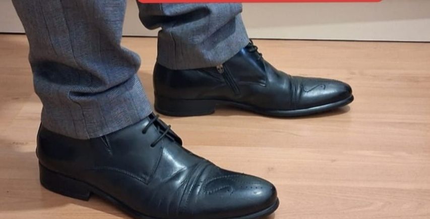 Мужские кожаные ботинки ALL BERTTI 42р оригинал