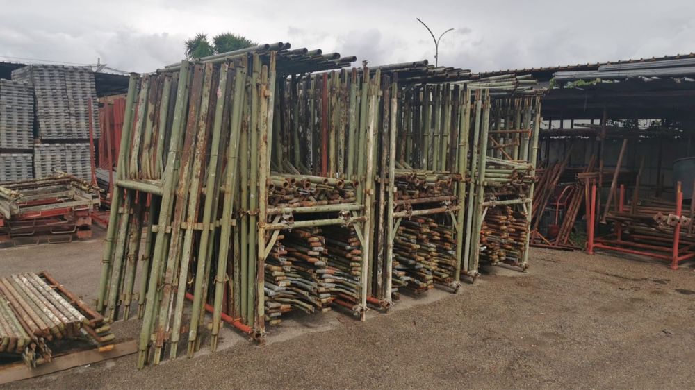 Италианско фасадно рамково скеле