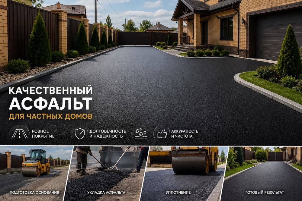 Укладка асфальта