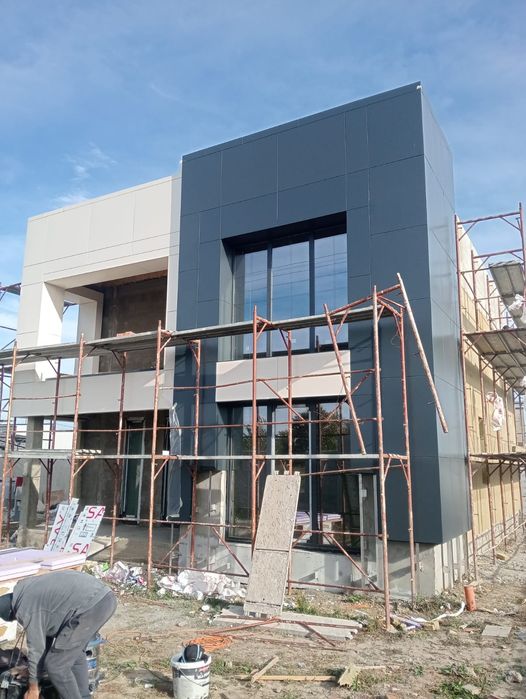 Montaj fatade ventilate-echipa specializata, rapid și profesionalism