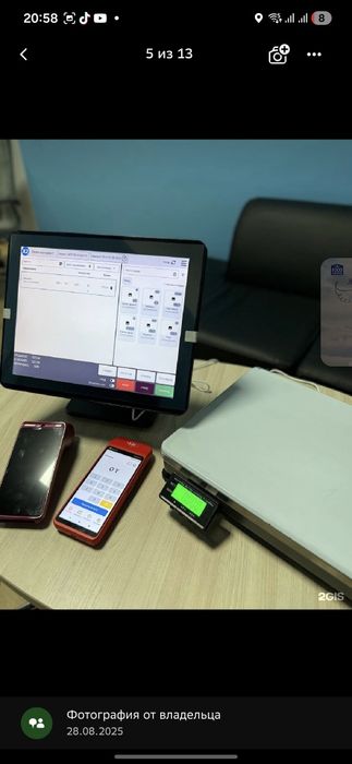 Моноблок, принтер чеков, принтер этикеток, сканер НОВЫЙ