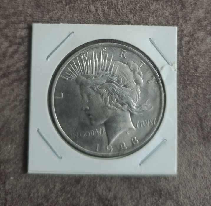 Монета США серебро морган