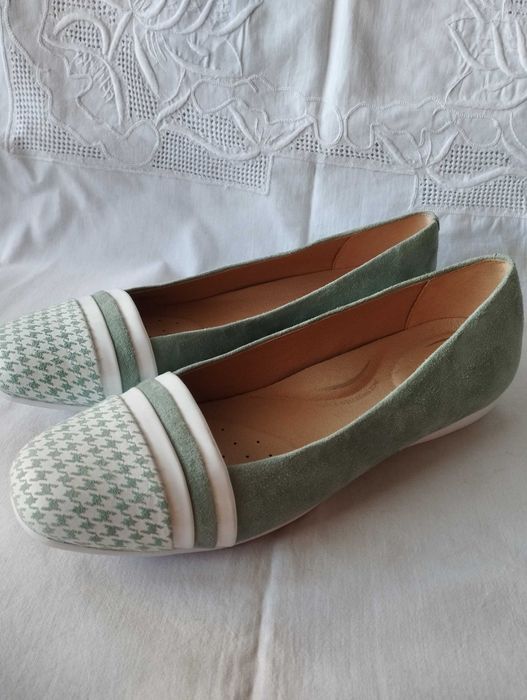 GEOX - ЕСТЕСТВЕНА КОЖА  дамски елегантни обувки