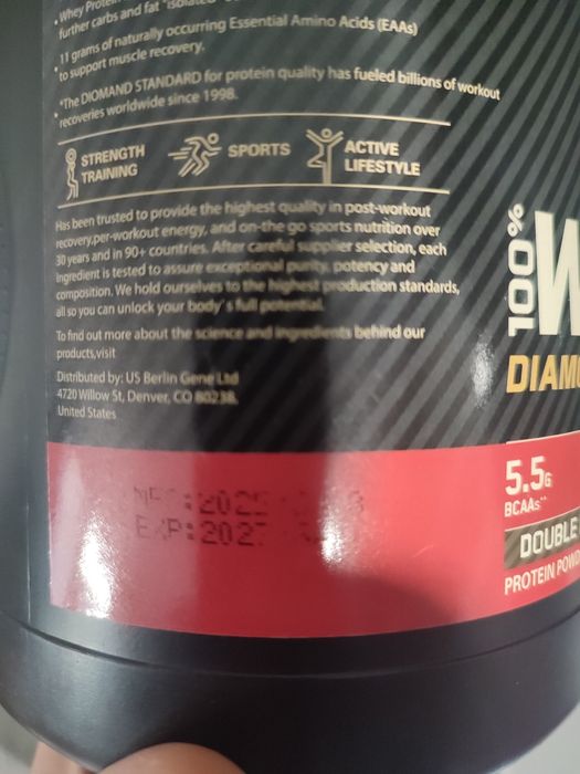 100% whey diamond standart 900г.