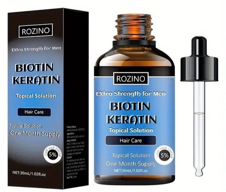 Soluție impotrica căderii parului (eficienta 100%)cu biotina si kerati