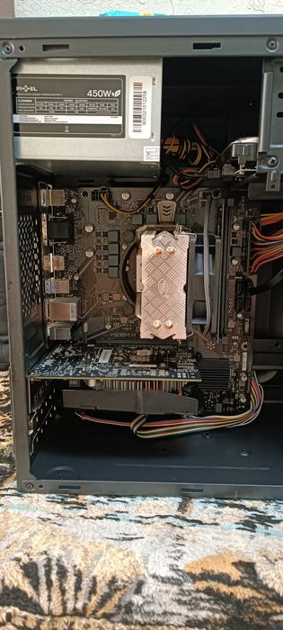 Игровой ПК i3-10100F / GTX 750 ti / 8GB/ HDD 1TB + монитор 24