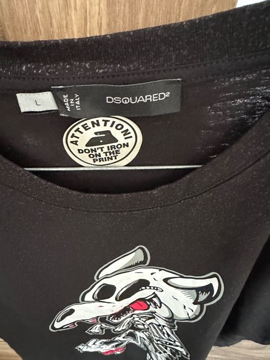 Tricou DSQUARED 2 damă original nou nouț