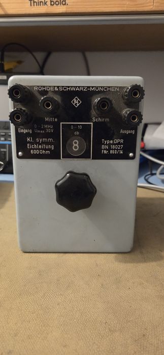 Atenuatoare Rhode und schwarz  110db