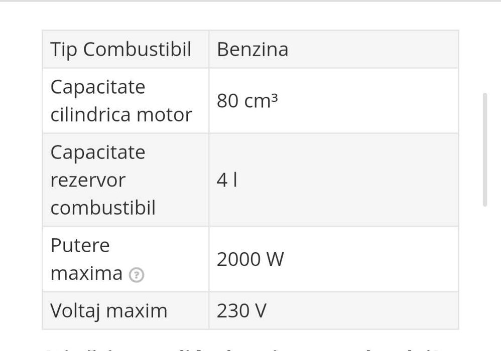 Generator pe benzina Konner Sohnen KS 2000 i S