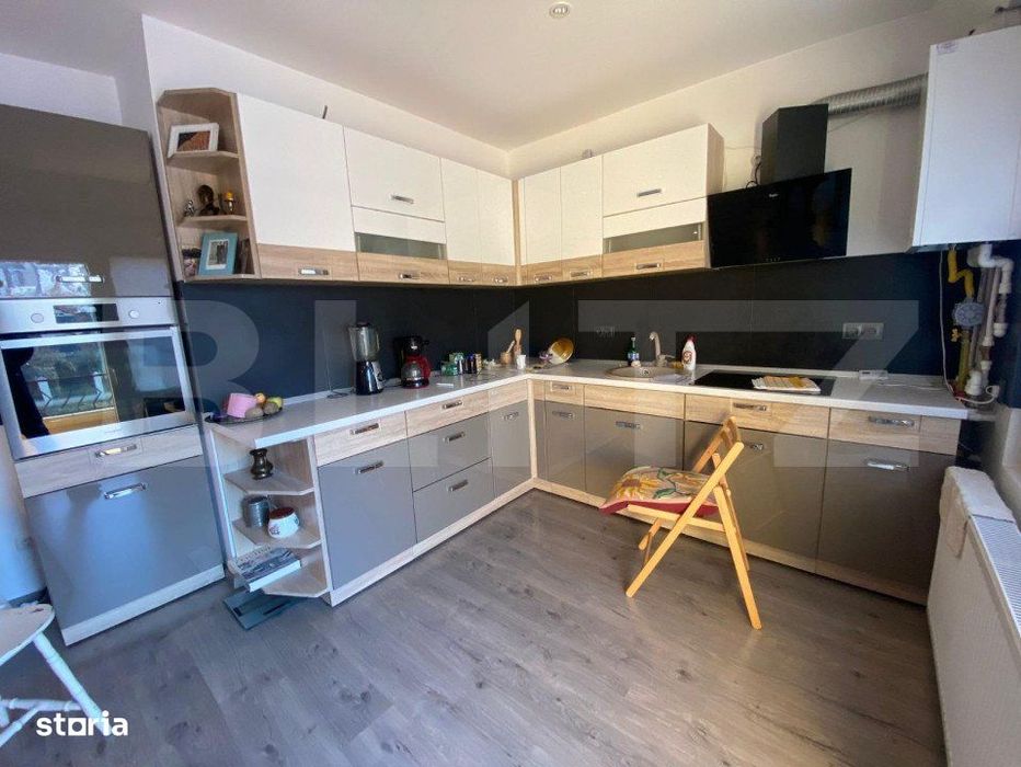 Apartament 3 camere, bloc nou, suprafata utila 72 mp