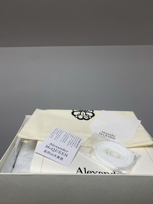 Alexander McQueen White Pixels