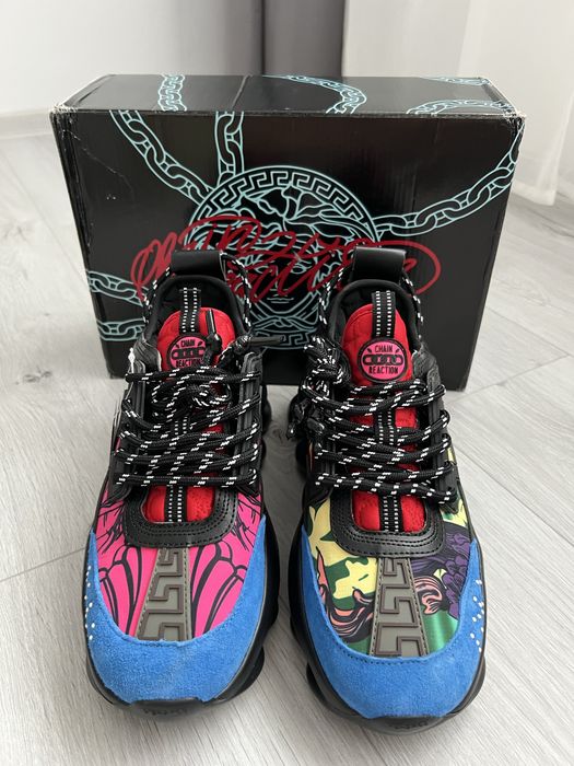 Versace Chain Reaction Purpel/ Black 42