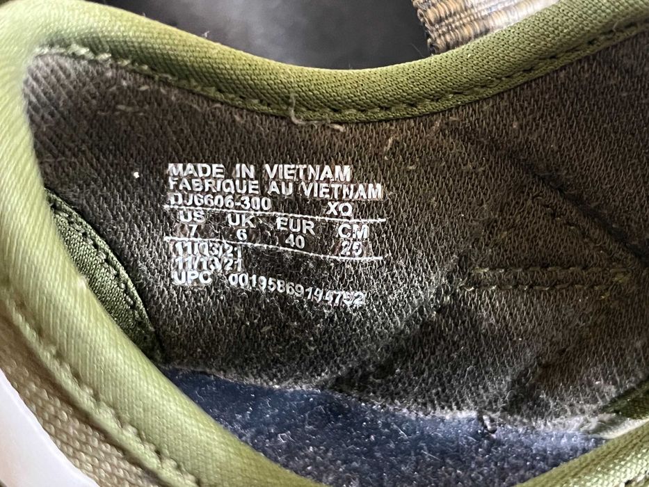 Nike Vista Sandals 'Rough Green'