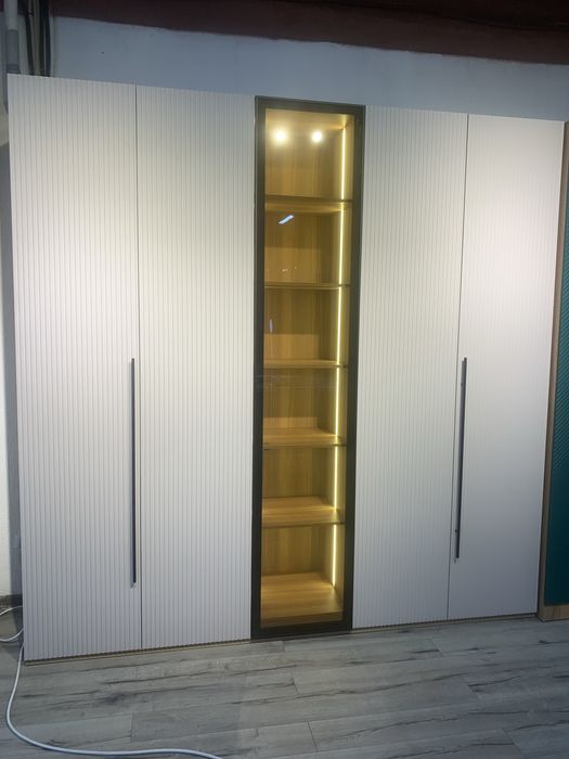 Шкаф мдф с подсветкой