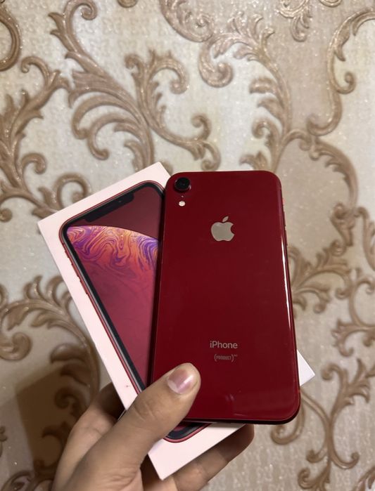 Iphone x r 64gb qizil rangi