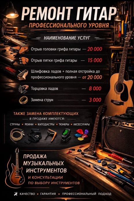 Акустическая гитара Enjoy 38 комплект