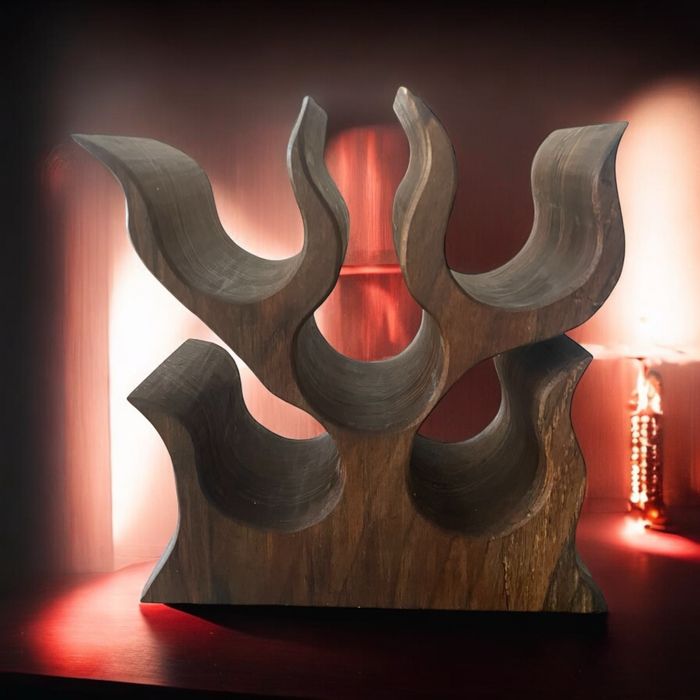 Дървени поставки за вино