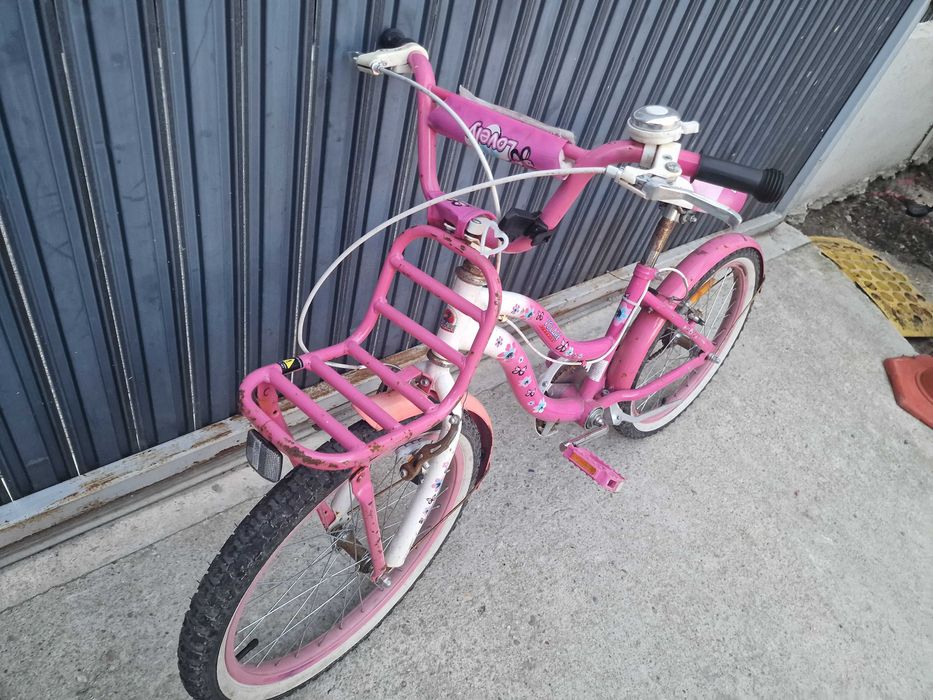 Bicicleta de fetita, ROZ, stare buna de functionare, 5-8