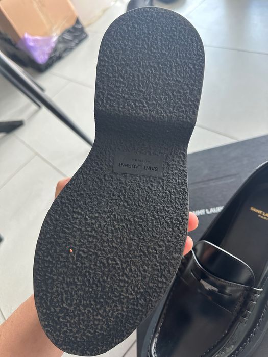 Оригинални мъжки обувки Saint Laurent Лоуфъри