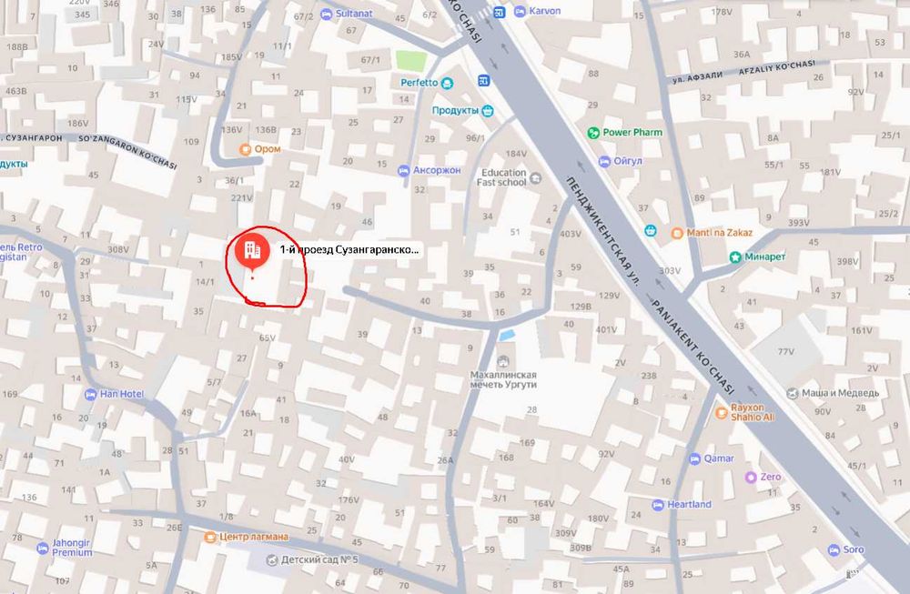 14 sotix uchastkasi, Samarqand Registondan atigi 1 km. Tezda sotiladi.