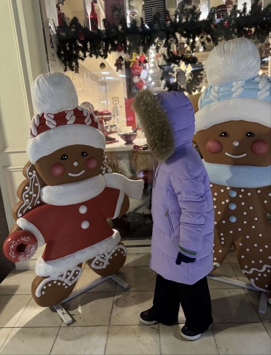 Anernuo пуховик для девочки 122 р