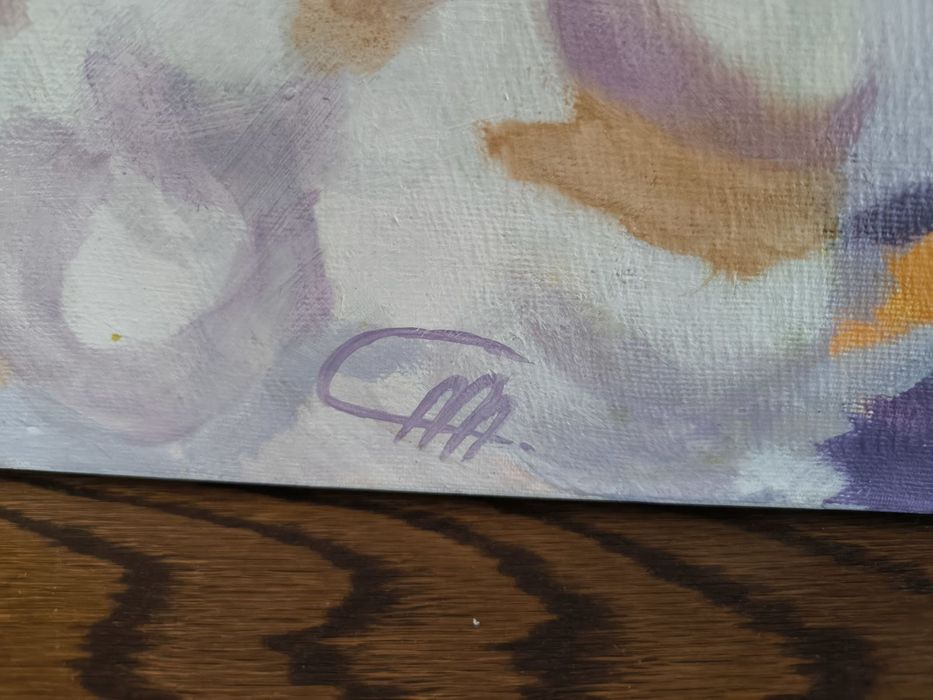 Голяма картина Натюрморт масло върху платно