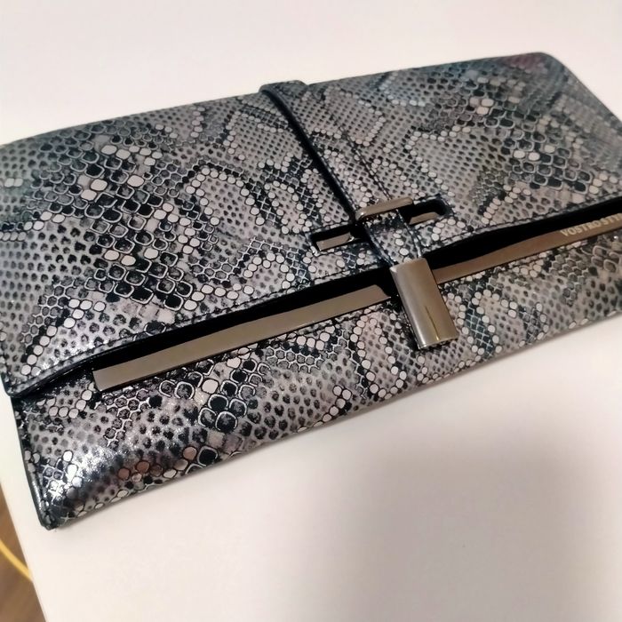 Клатч из натуральной кожи