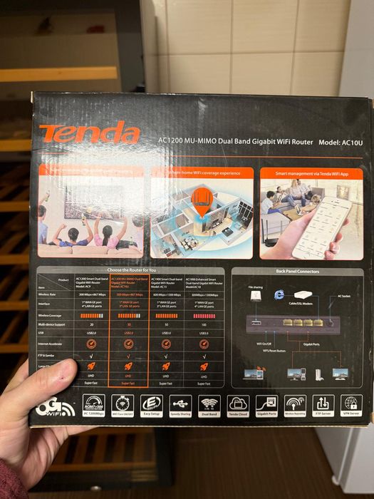 Router Tenda AC10U