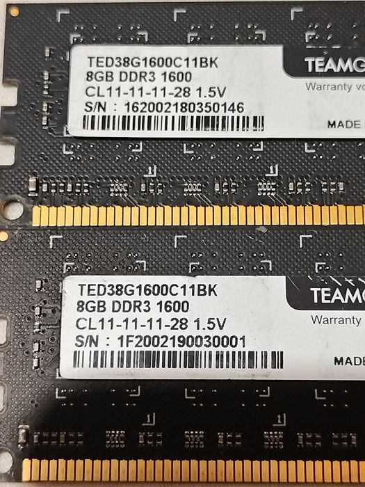 Vând ramii pc ddr3 kit-uri numai de calculator