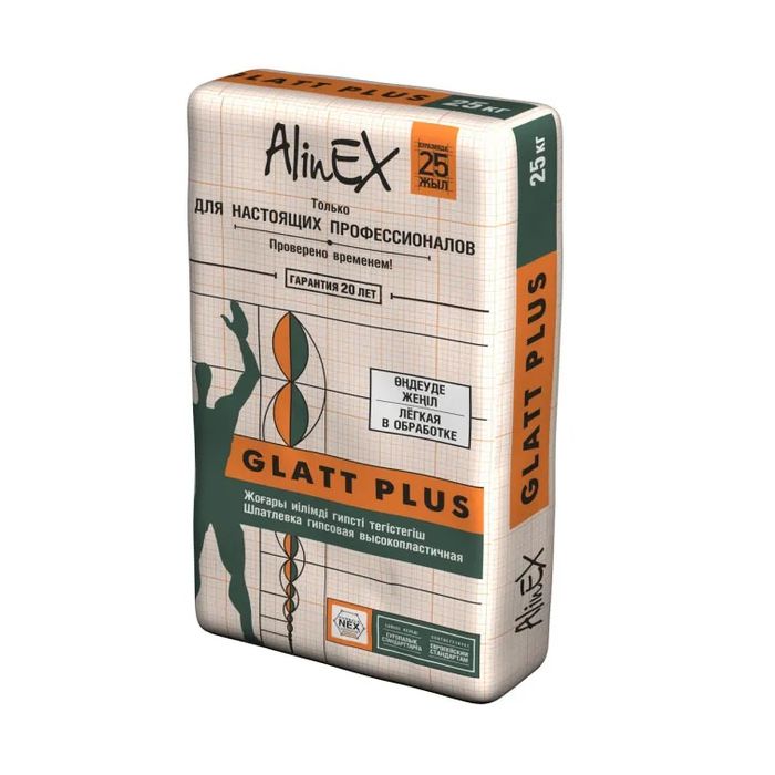 Alinex Glatt plus Rotband