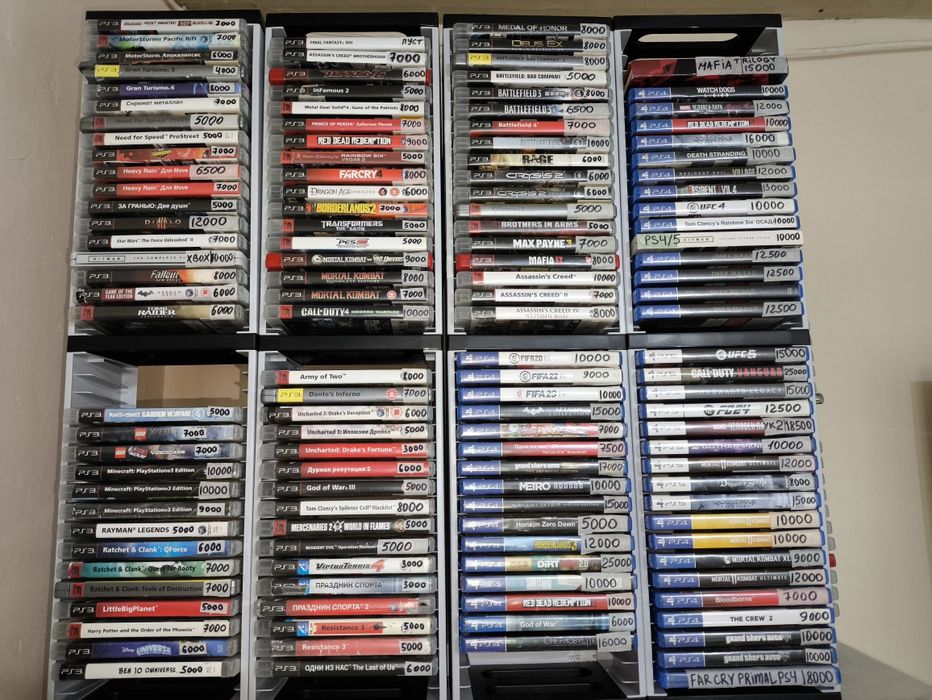 Диски игры ps3/ps4/ps5 PlayStation/обмен/продажа